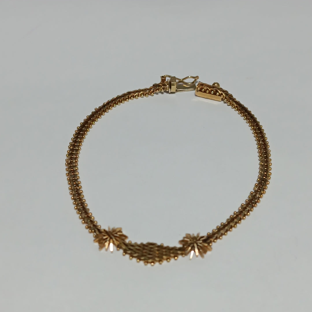 PULSERA ORO 14 K 6.9 GRMS (SEMINUEVO)