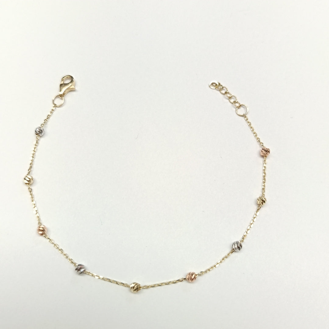 PULSERAS DAMA ORO 14K 1.2 (NUEVO)