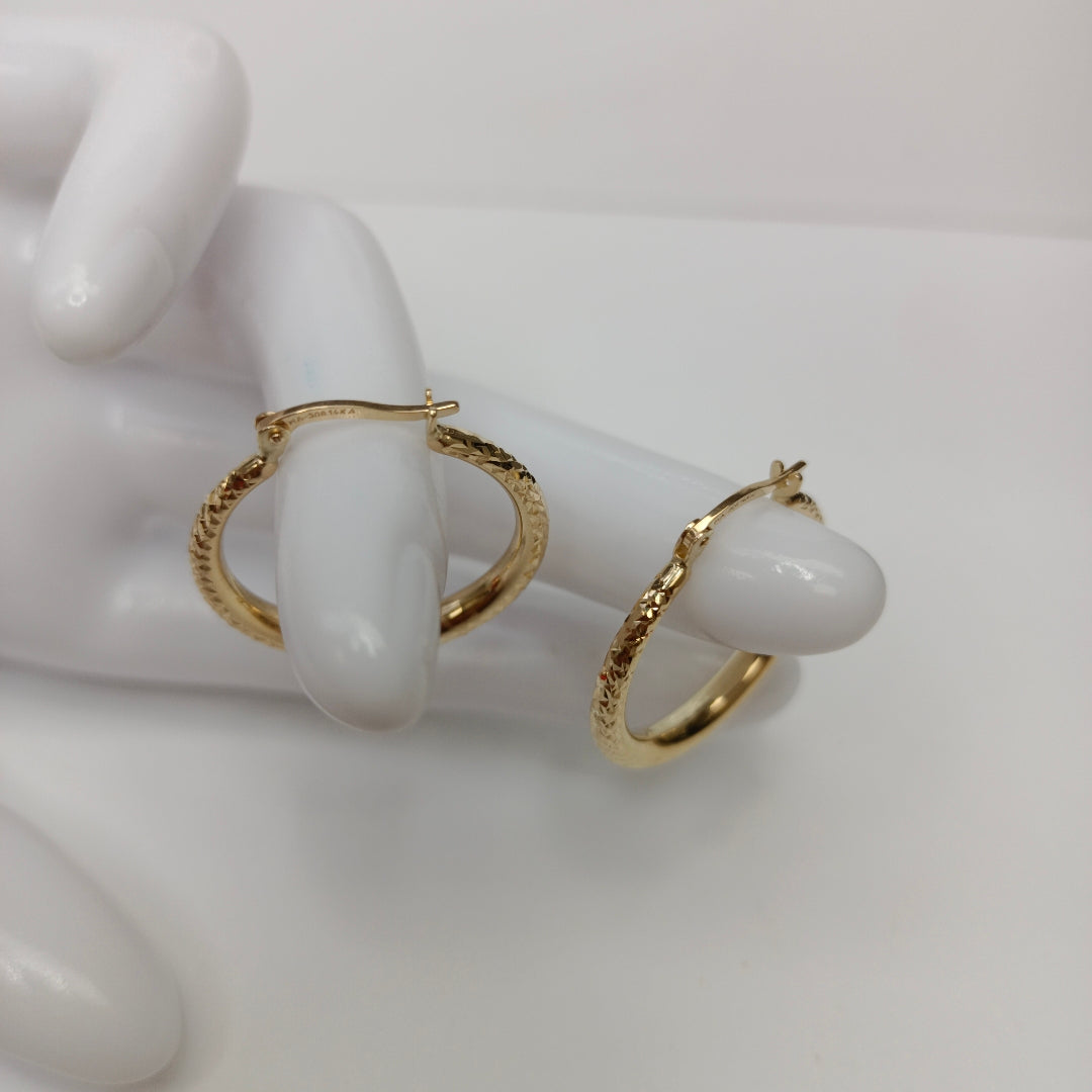 ARRACADAS ORO 14K 2.2 (NUEVO)