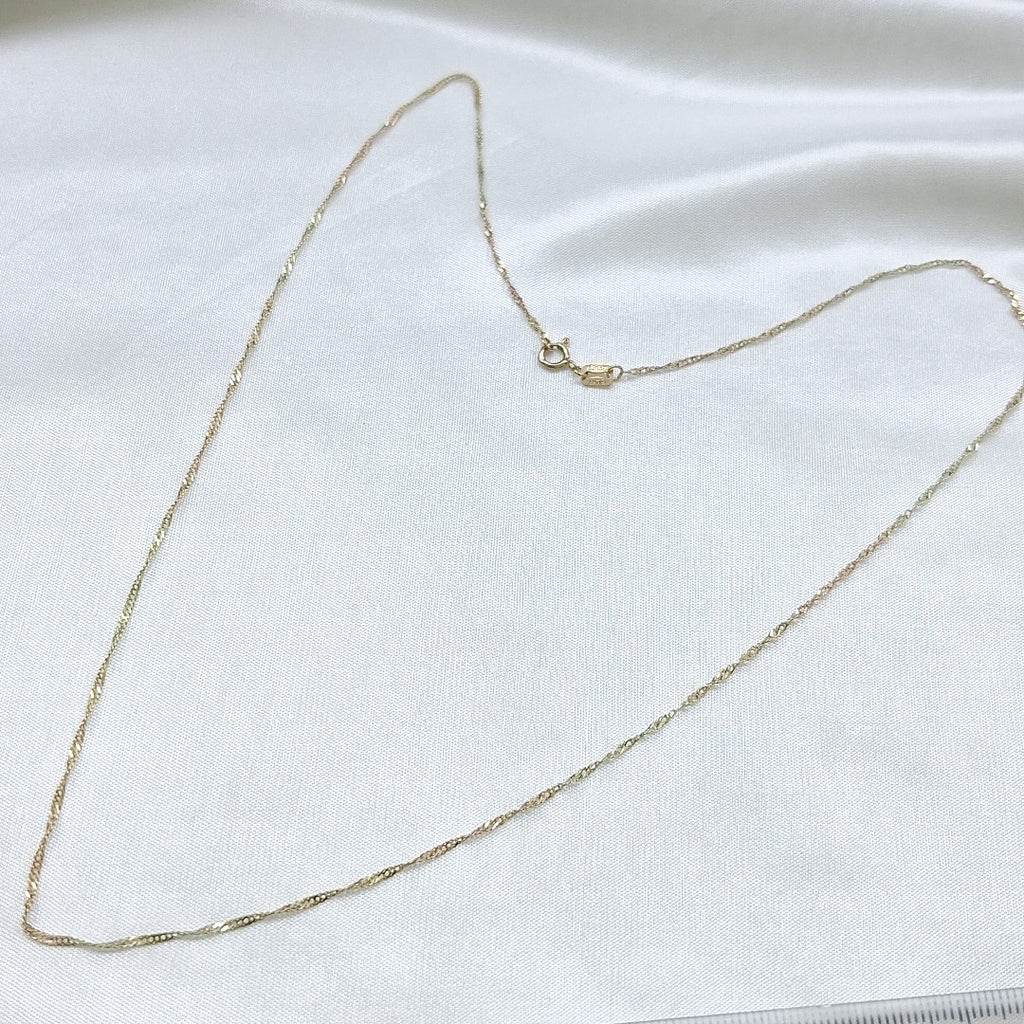 CADENA ORO 14 K 1,80 GRMS (SEMINUEVO)