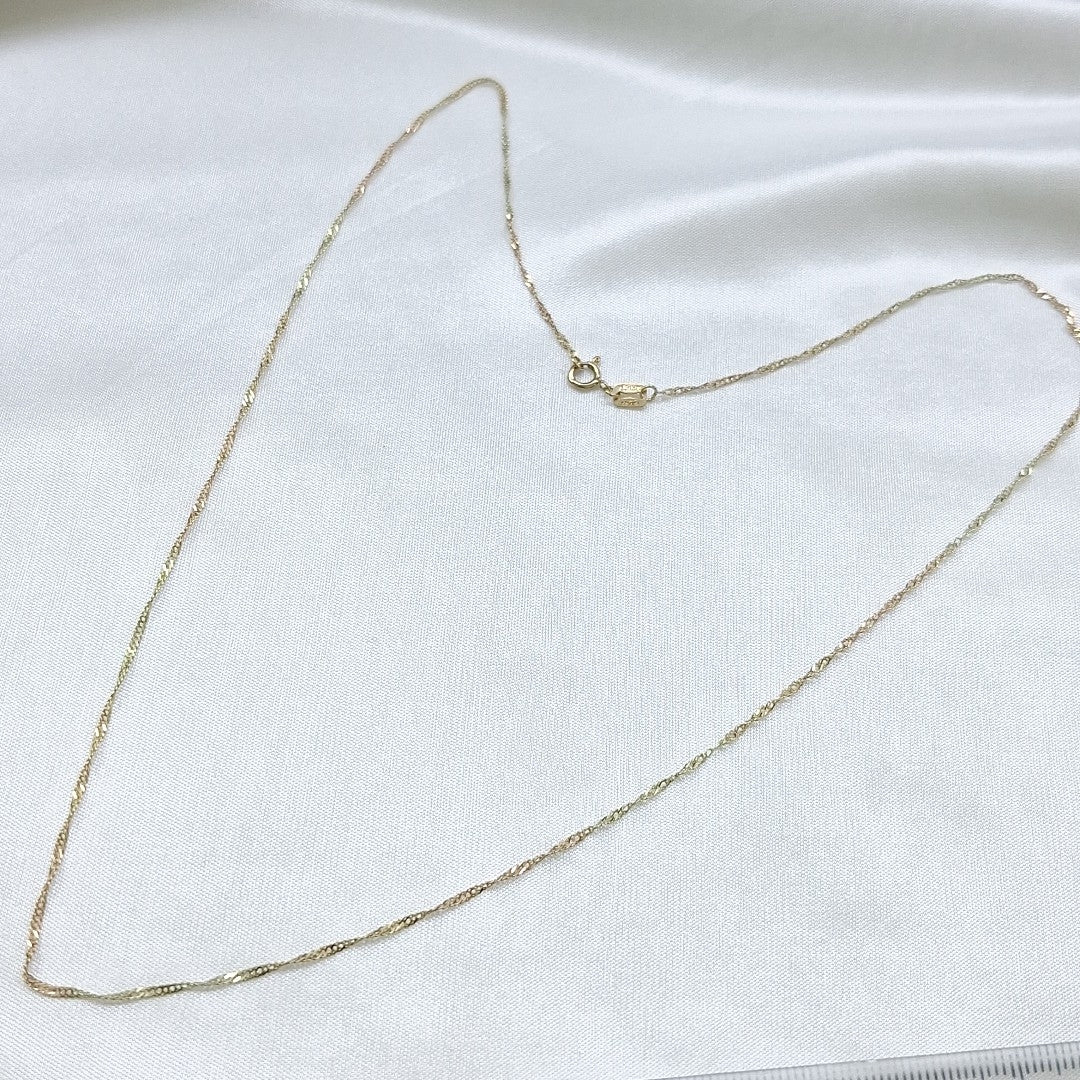 CADENA ORO 14 K 1,80 GRMS (SEMINUEVO)