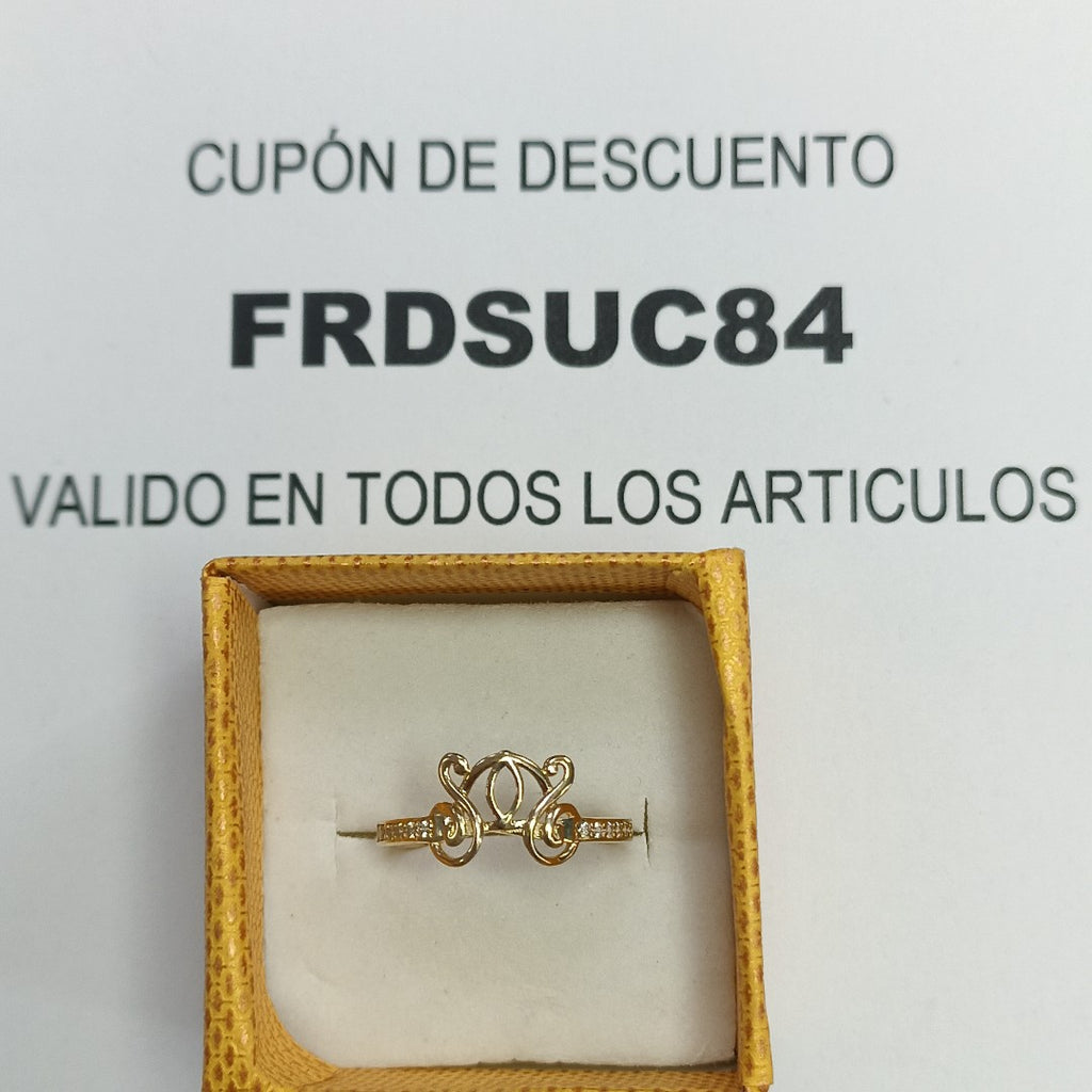 ANILLOS DAMA ORO 14K 1.4 (NUEVO)