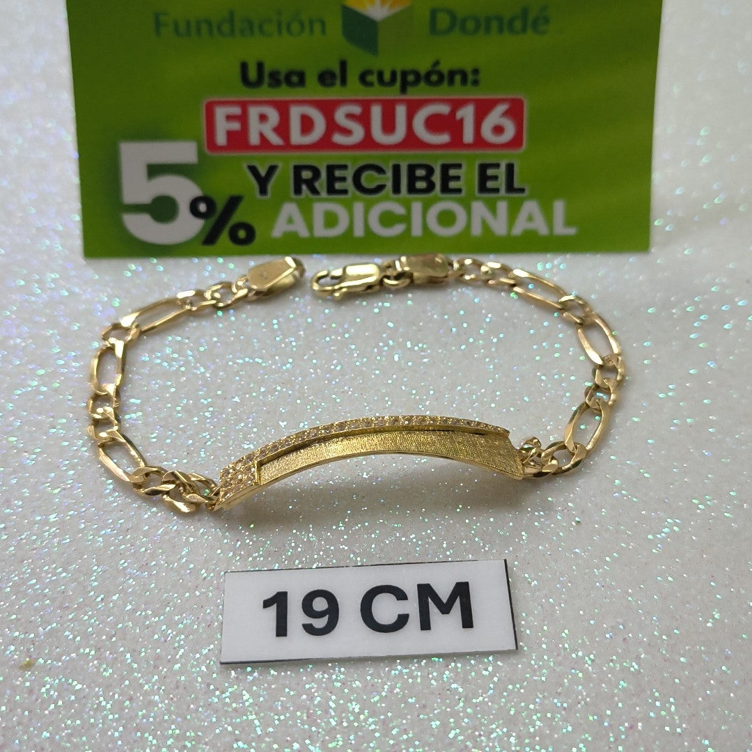 ESCLAVA ORO 14 K 8.2 GRMS (SEMINUEVO)