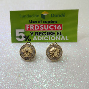 ARETES PAR ORO 14 K 7.3 GRMS (SEMINUEVO)