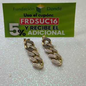 ARETES PAR ORO 10 K 6.8 GRMS (SEMINUEVO)