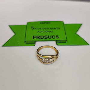 ANILLOS DAMA ORO 14K 2 (NUEVO)