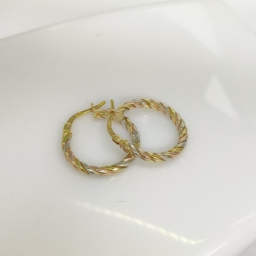 ARRACADAS ORO 14K 1.4 (NUEVO)