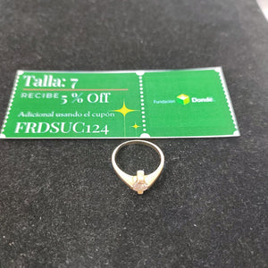 ANILLITO ORO 10 K 2.7 GRMS (SEMINUEVO)