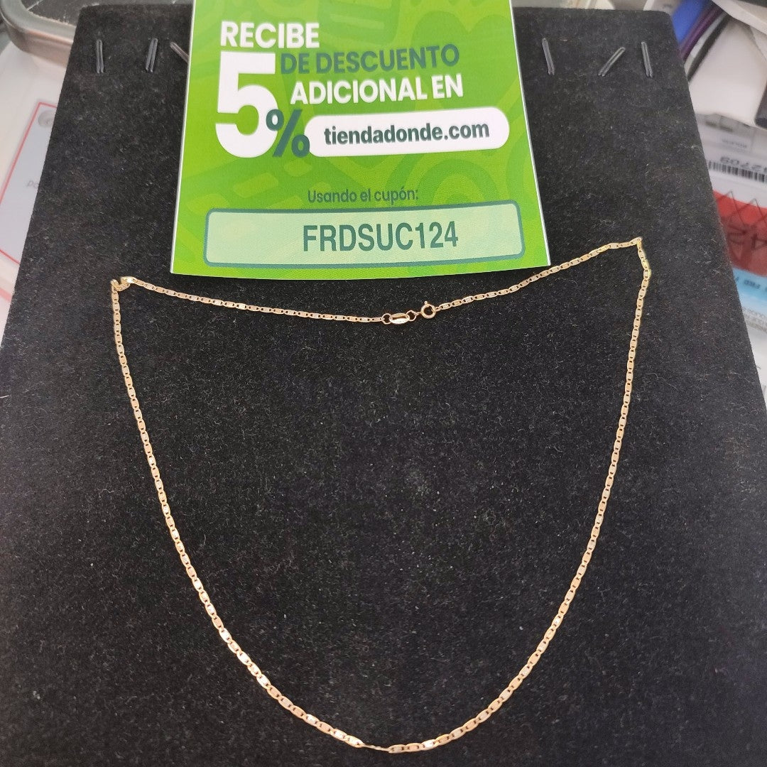 CADENA ORO 10 K 1.5 GRMS (SEMINUEVO)