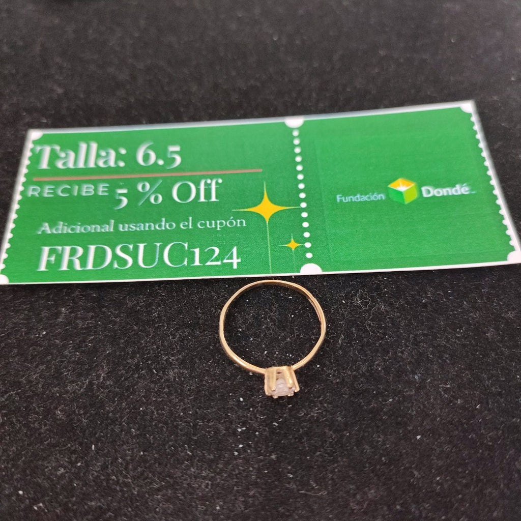 ANILLITO ORO 10 K 0.8 GRMS (SEMINUEVO)