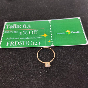 ANILLITO ORO 10 K 0.8 GRMS (SEMINUEVO)