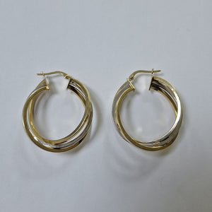 ARRACADAS PAR ORO 14 K 3,80 GRMS (SEMINUEVO)