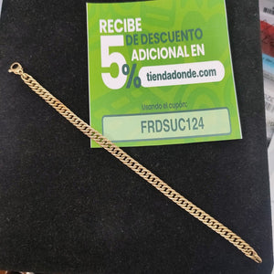 PULSERA ORO 14 K 5.8 GRMS (SEMINUEVO)