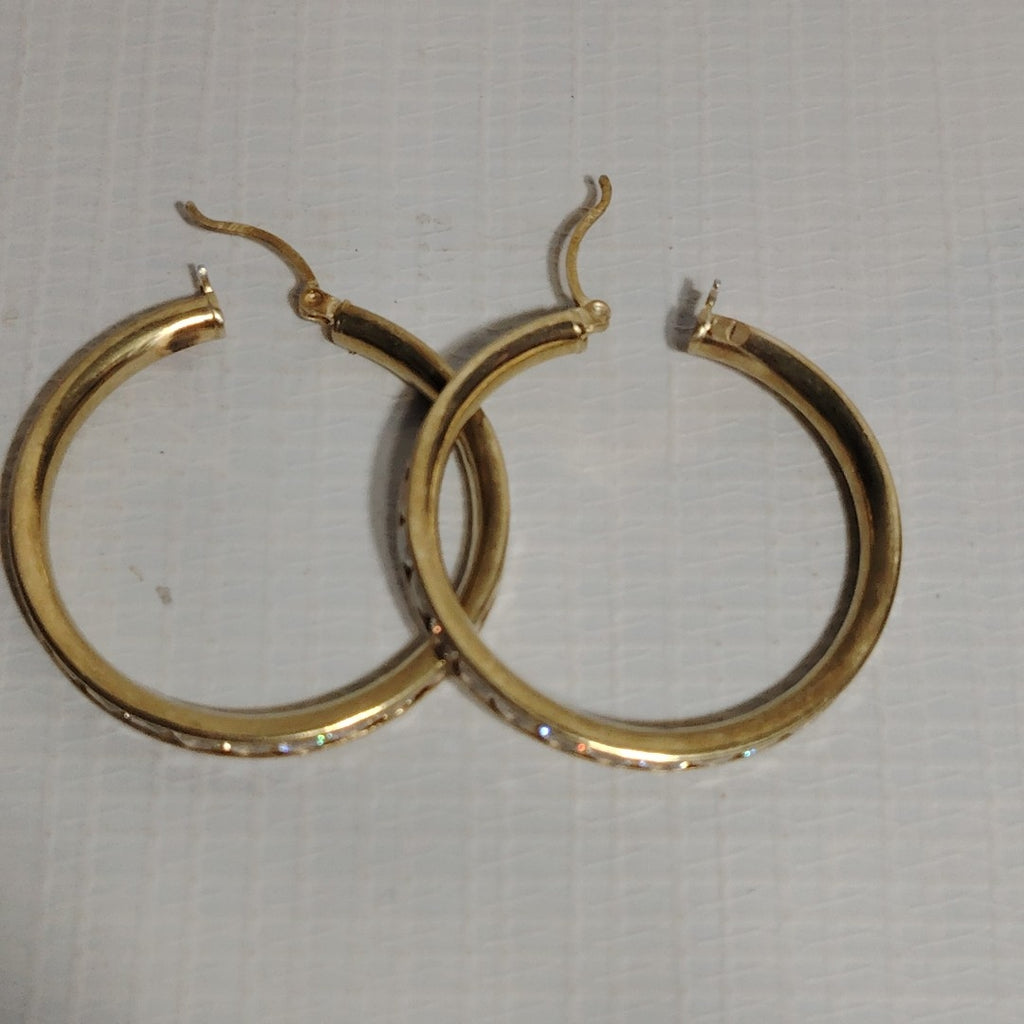 ARRACADAS PAR ORO 14 K 8,00 GRMS (SEMINUEVO)