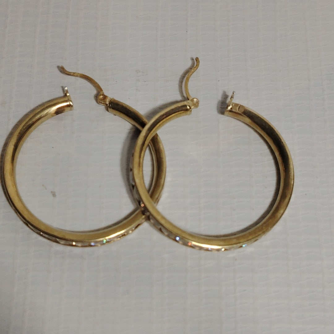 ARRACADAS PAR ORO 14 K 8,00 GRMS (SEMINUEVO)