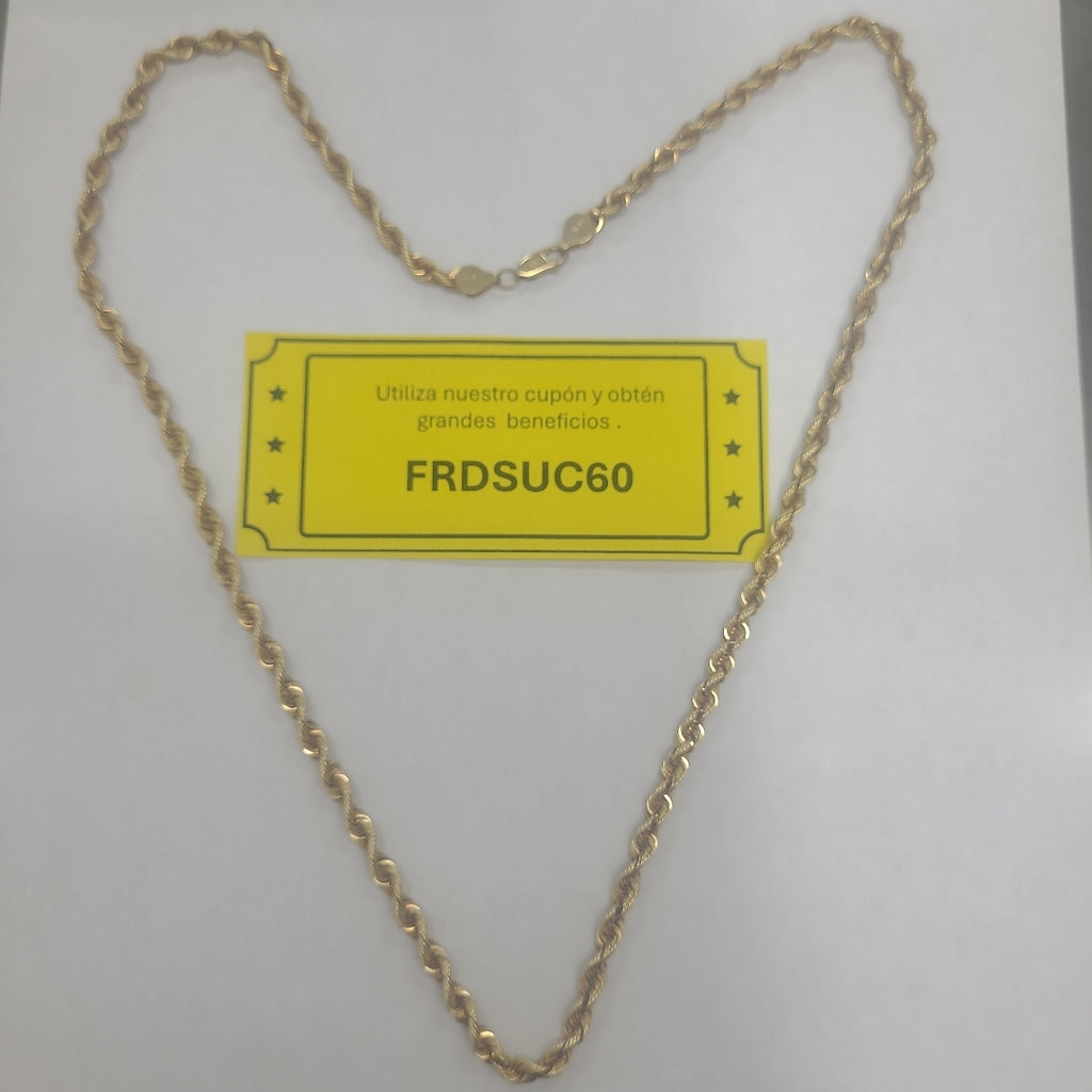 CADENA ORO 14 K 29,80 GRMS (SEMINUEVO)