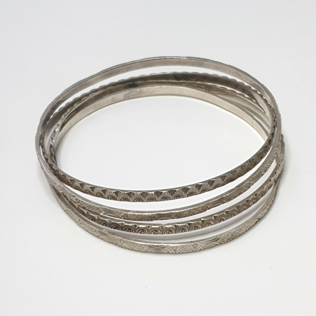 PULSERA RIGIDA PLATA 25.6 GRMS (SEMINUEVO)