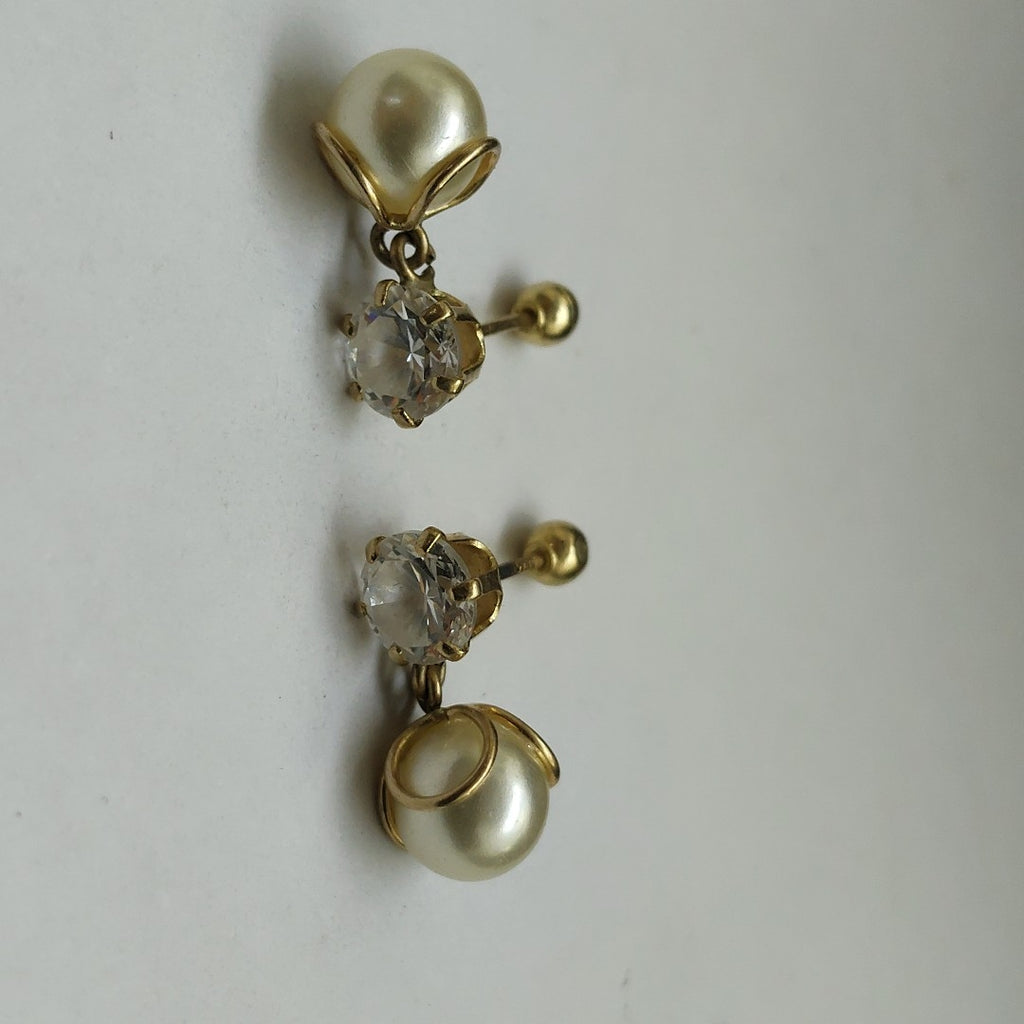 ARETES PAR ORO 10 K 1.2 GRMS (SEMINUEVO)