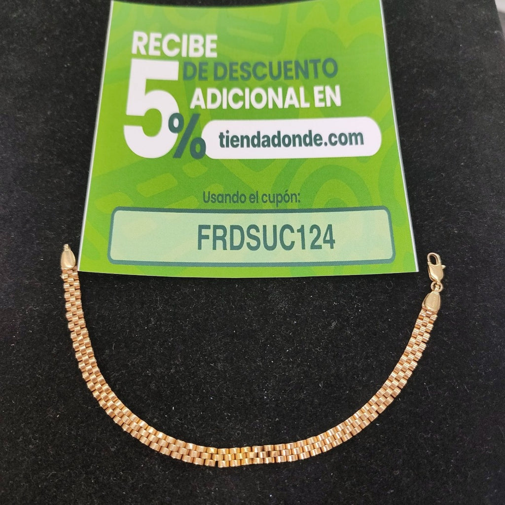 PULSERA ORO 14 K 7.8 GRMS (SEMINUEVO)