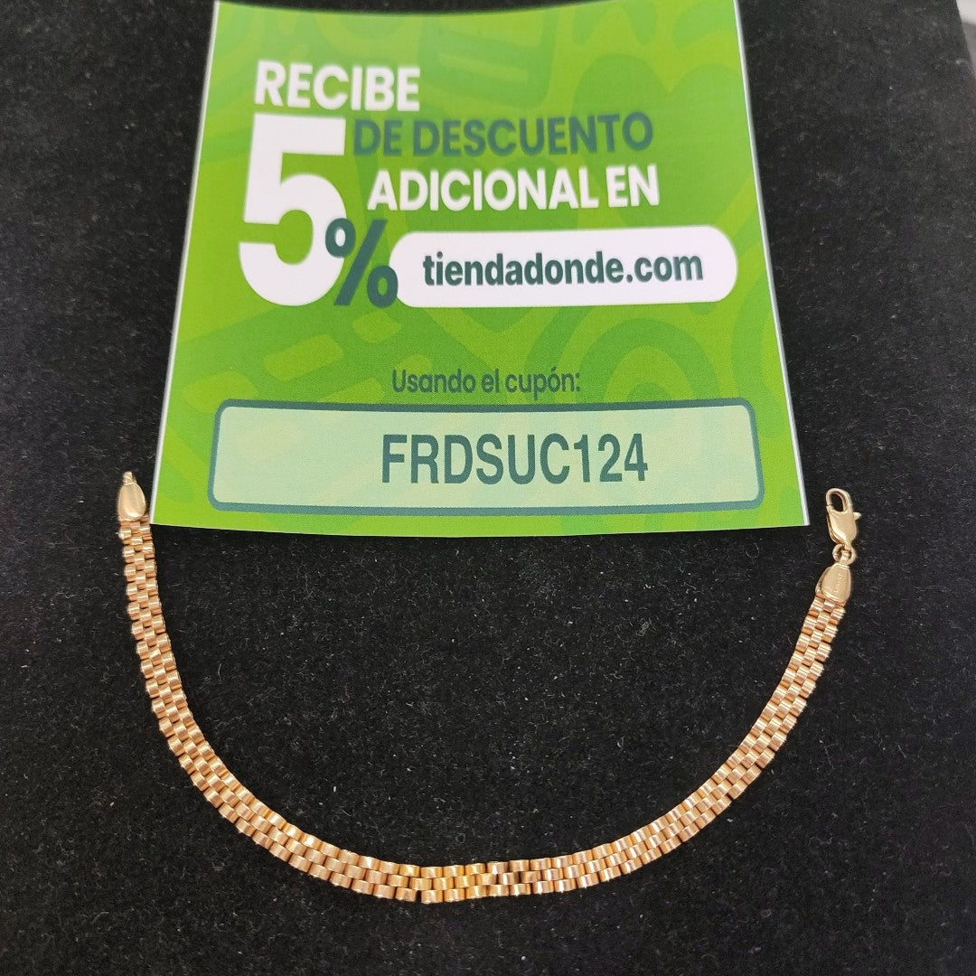 PULSERA ORO 14 K 7.8 GRMS (SEMINUEVO)