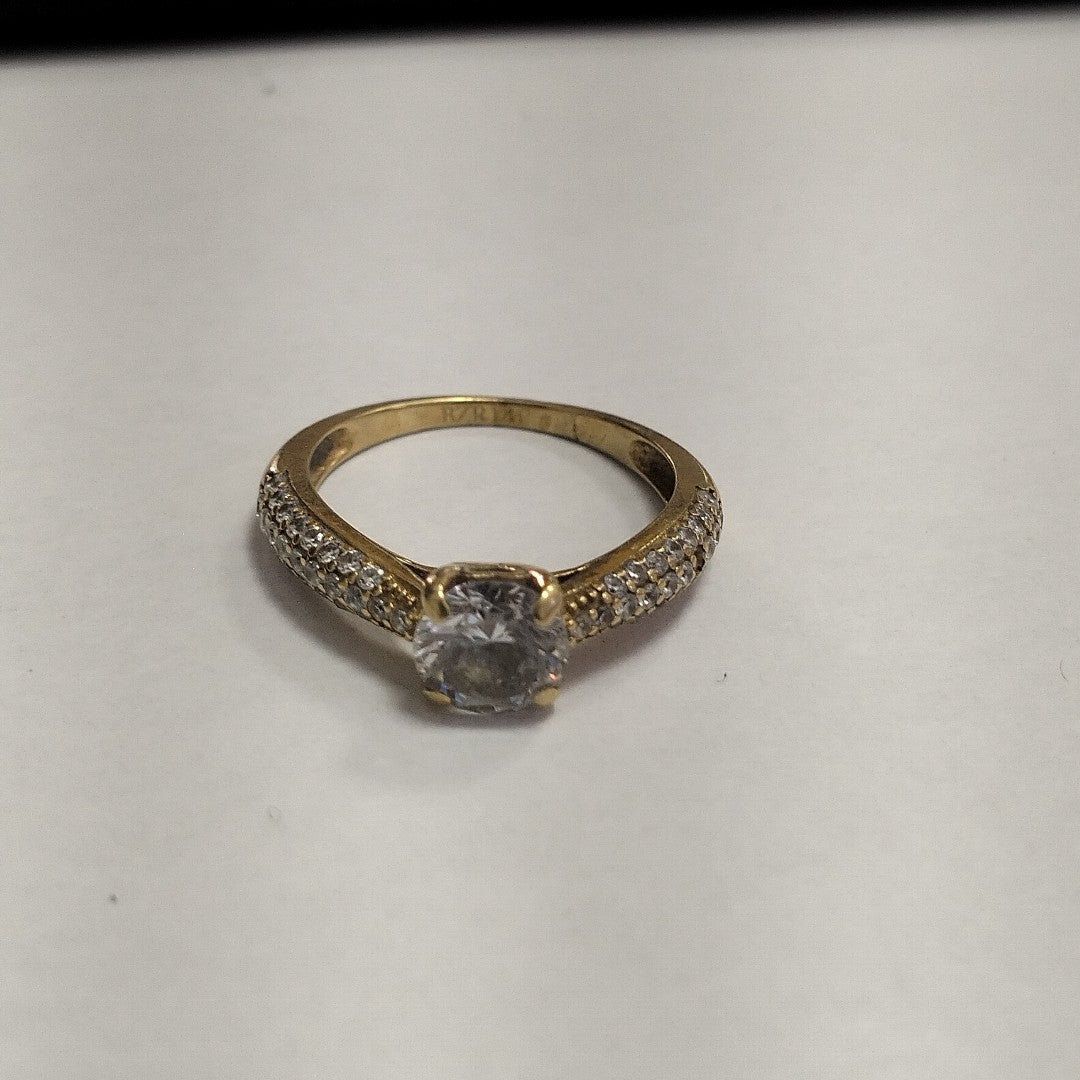 ANILLITO,SOLITARIO ORO 14 K 2,20 GRMS (SEMINUEVO)