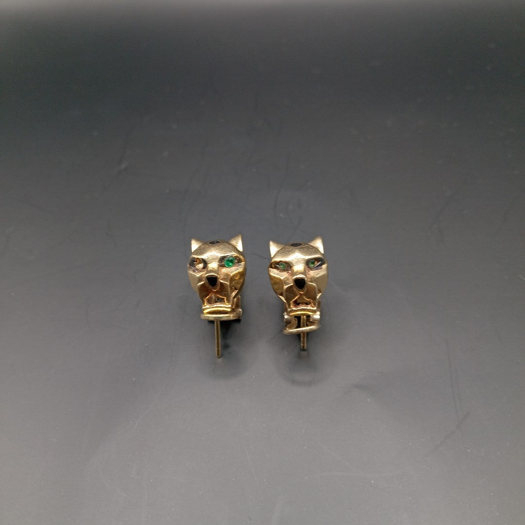 ARETES PAR ORO 14 K 10 GRMS (SEMINUEVO)