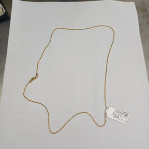 CADENA ORO, ORO COMBINADO 14 K 5.2 GRMS (SEMINUEVO)