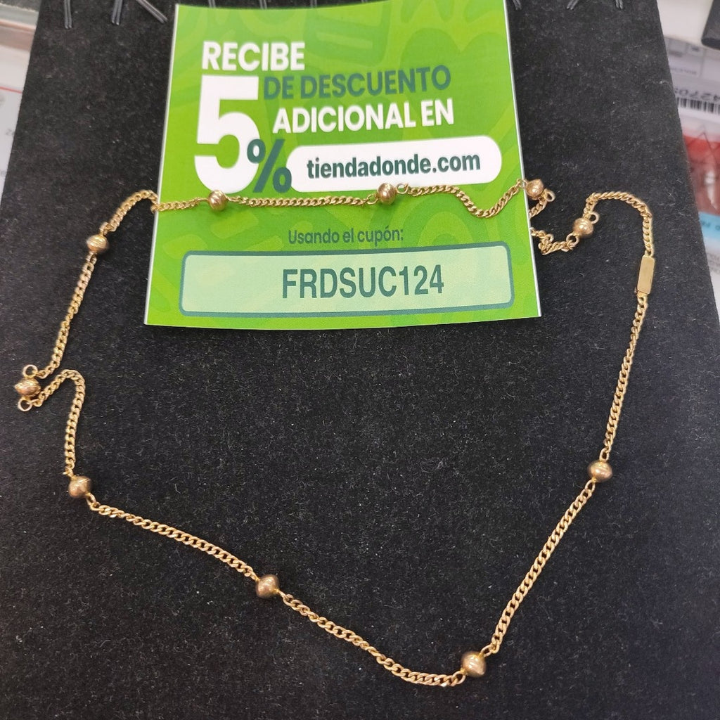 CADENA ORO 8 K 11.1 GRMS (SEMINUEVO)