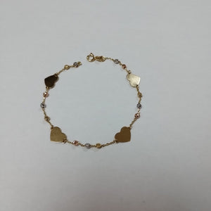 PULSERAS DAMA ORO 14K 2.1 (NUEVO)