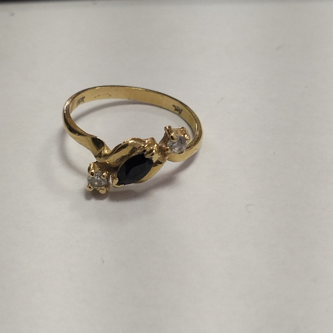 ANILLITO, SOLITARIO ORO 14 K 2.3 GRMS (SEMINUEVO)