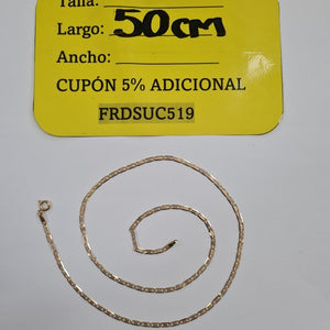 CADENA ORO 14 K 5,40 GRMS (SEMINUEVO)