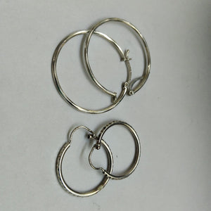 ARRACADAS PAR PLATA 3.8 GRMS (SEMINUEVO)