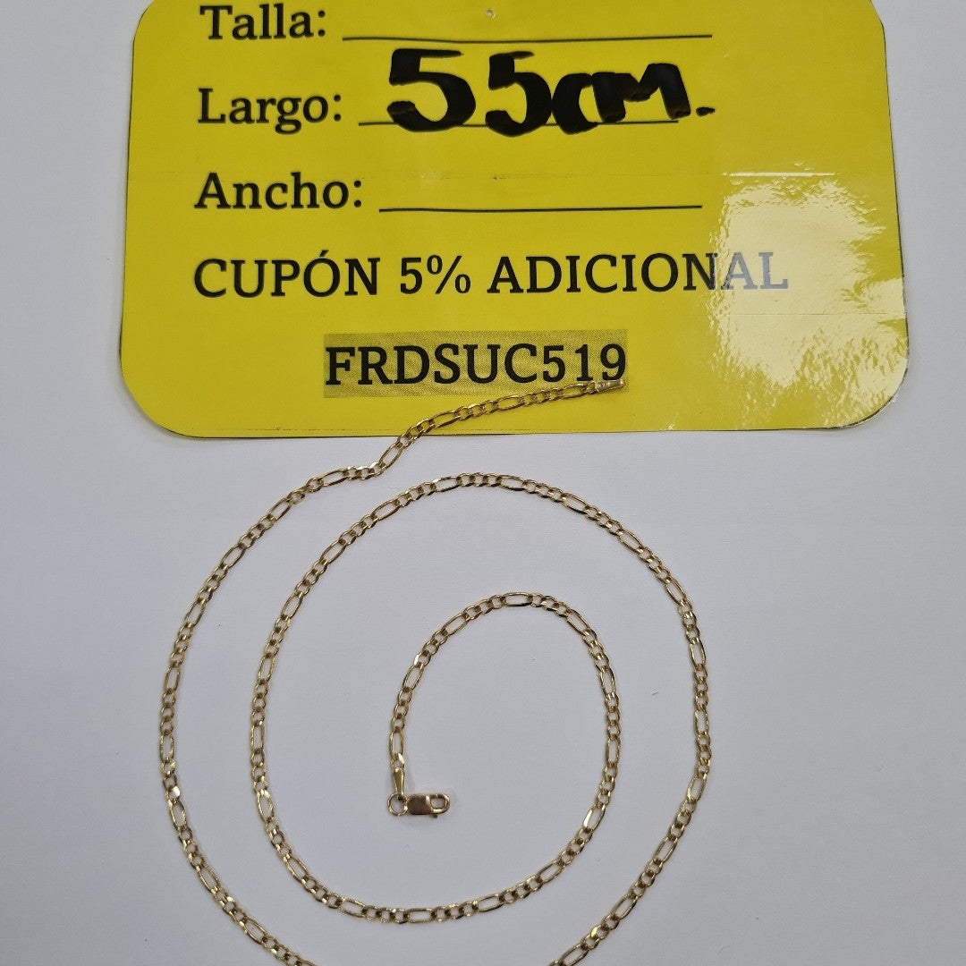 CADENA ORO 14 K 4.5 GRMS (SEMINUEVO)