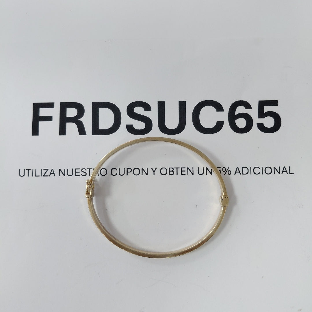 PULSERA RIGIDA ORO 8 K 5.8 GRMS (SEMINUEVO)