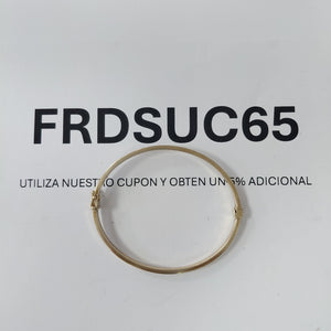 PULSERA RIGIDA ORO 8 K 5.8 GRMS (SEMINUEVO)