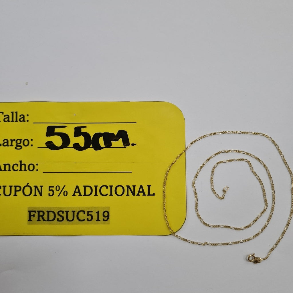 CADENA ORO 14 K 3 GRMS (SEMINUEVO)