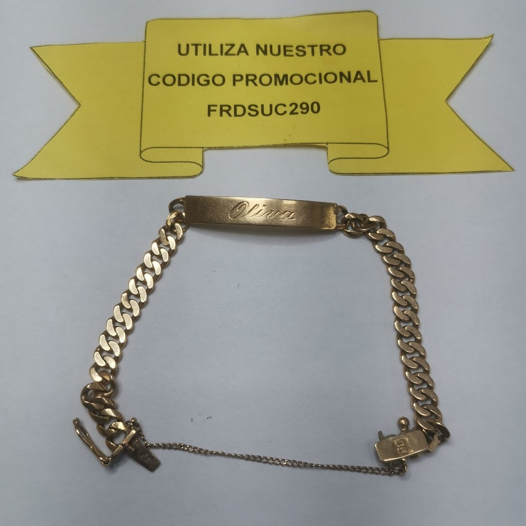 ESCLAVA ORO 18 K 14.8 GRMS (SEMINUEVO)
