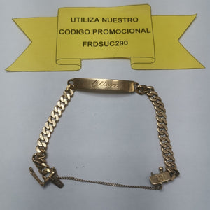 ESCLAVA ORO 18 K 14.8 GRMS (SEMINUEVO)