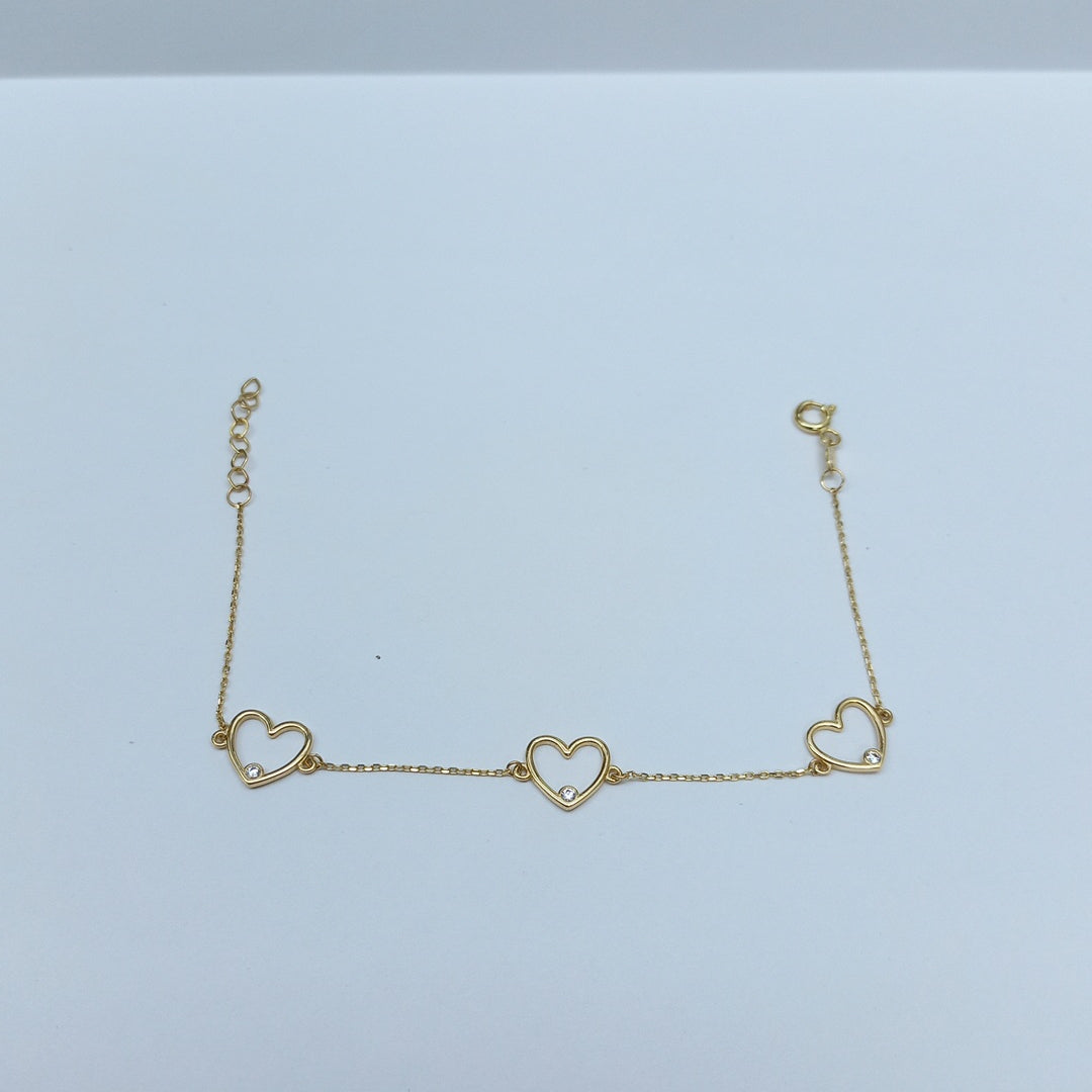 PULSERAS DAMA ORO 14K 1.5 (NUEVO)