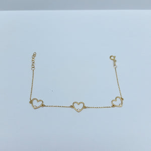 PULSERAS DAMA ORO 14K 1.5 (NUEVO)