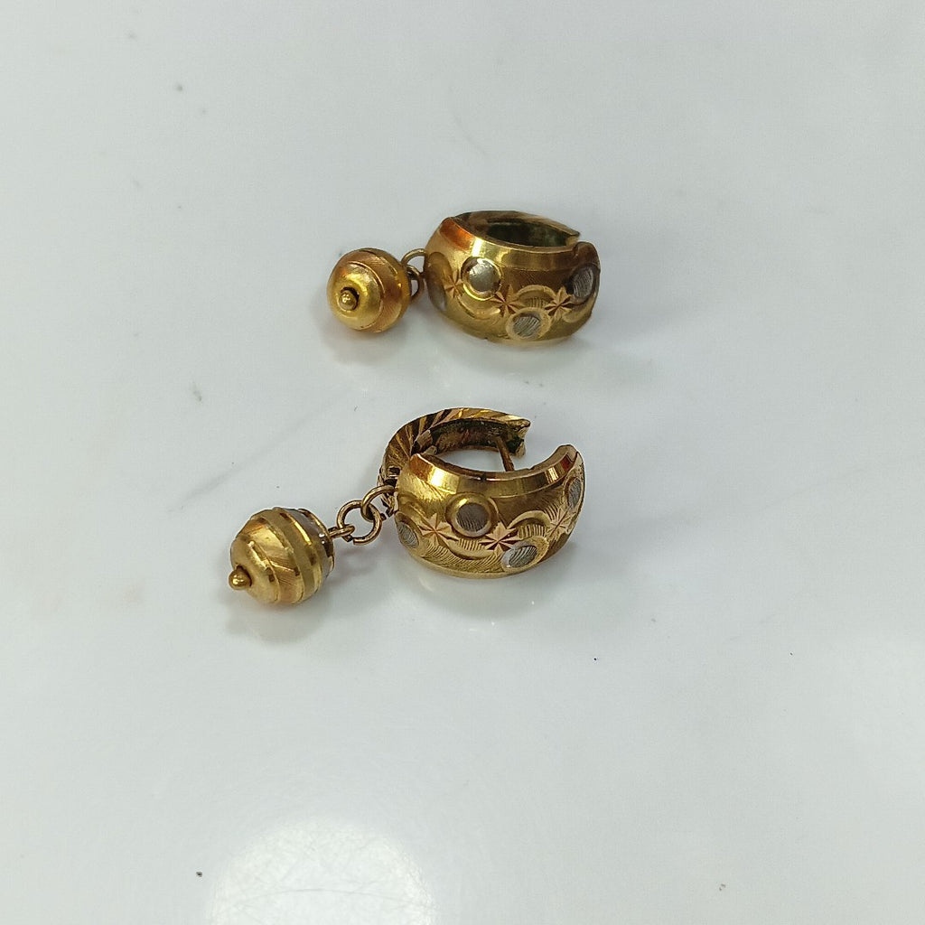 ARETES PAR ORO 10 K 1.2 GRMS (SEMINUEVO)