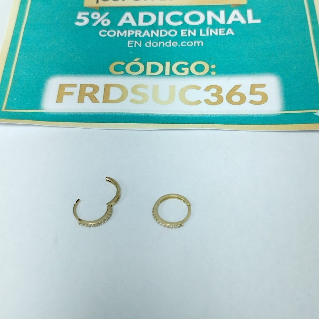 HUGGIES ORO 14K 1.1 (NUEVO)