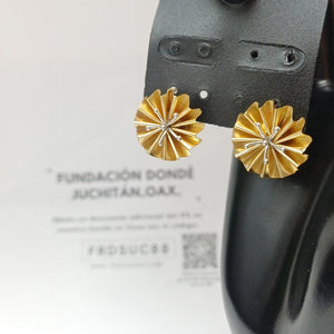 ARETES PAR ORO 14 K 5.3 GRMS (SEMINUEVO)