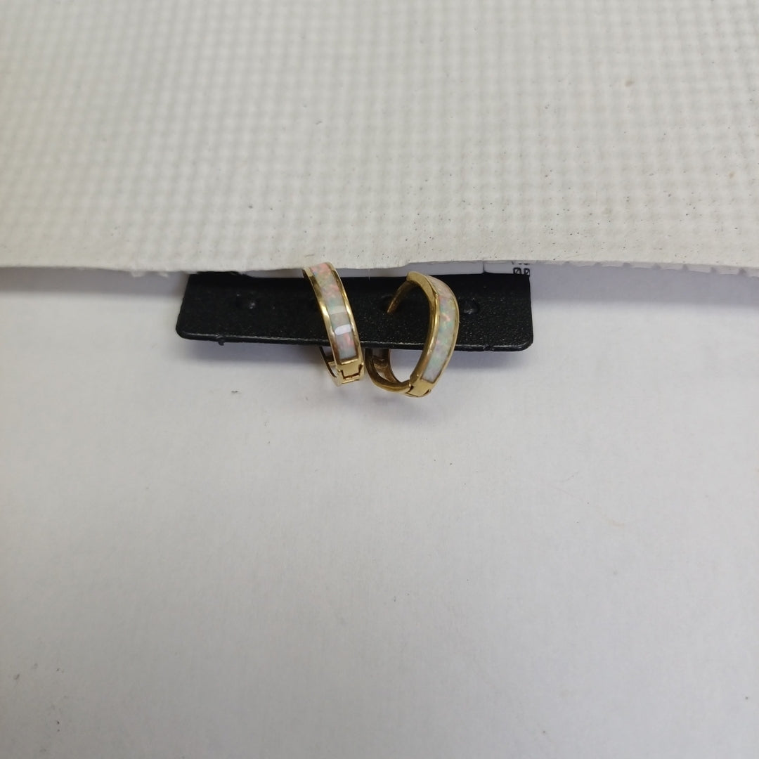 ARRACADAS PAR ORO 10 K 1.5 GRMS (SEMINUEVO)