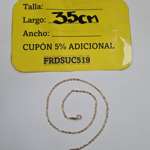 CADENA ORO 10 K 2,00 GRMS (SEMINUEVO)
