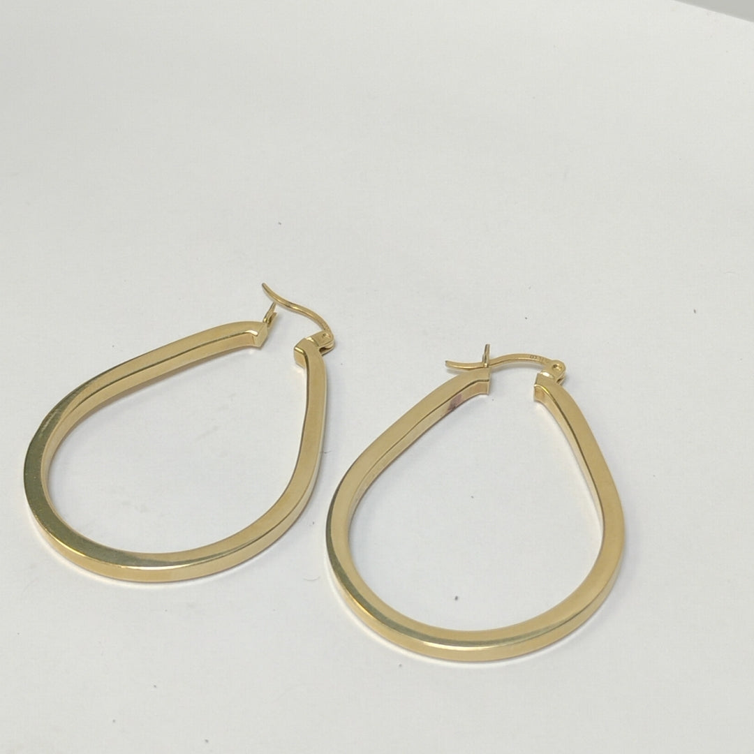 ARRACADAS PAR ORO 14 K 3,70 GRMS (SEMINUEVO)