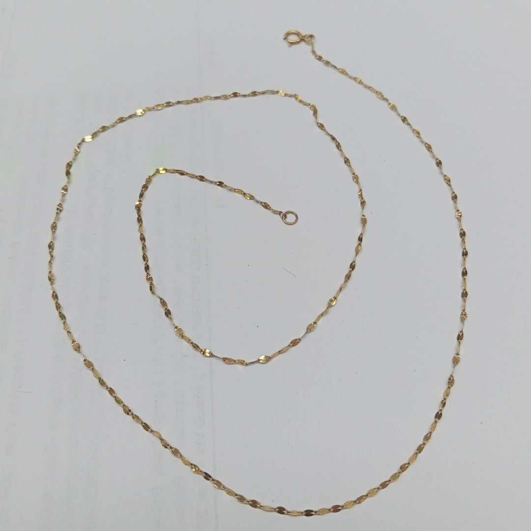 CADENA ORO 10 K 0.7 GRMS (SEMINUEVO)