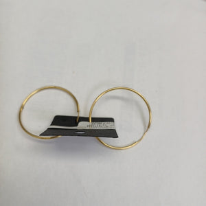 ARRACADAS PAR ORO 18 K 2.3 GRMS (SEMINUEVO)