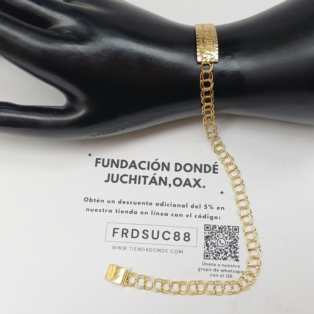 ESCLAVA ORO 10 K 5.2 GRMS (SEMINUEVO)