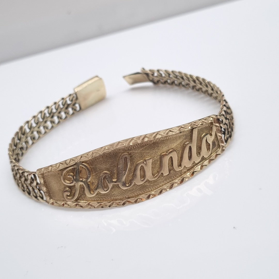 ESCLAVA ORO 14 K 20.6 GRMS (SEMINUEVO)